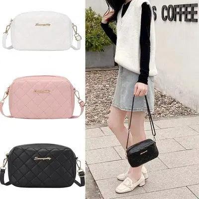Chic Girl's PU Leather Embroidered Shoulder Bag, C-AR-2